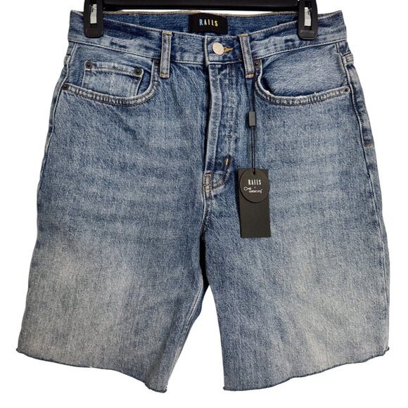 Rails Beachwood High Rise Size 26 Bermuda Shorts Demin Jean NWT - Picture 3 of 10